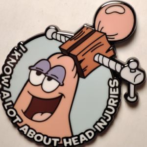 Spongebob Squarepants Mystery Pins Patrick Star Enamel Pin Official Badge
